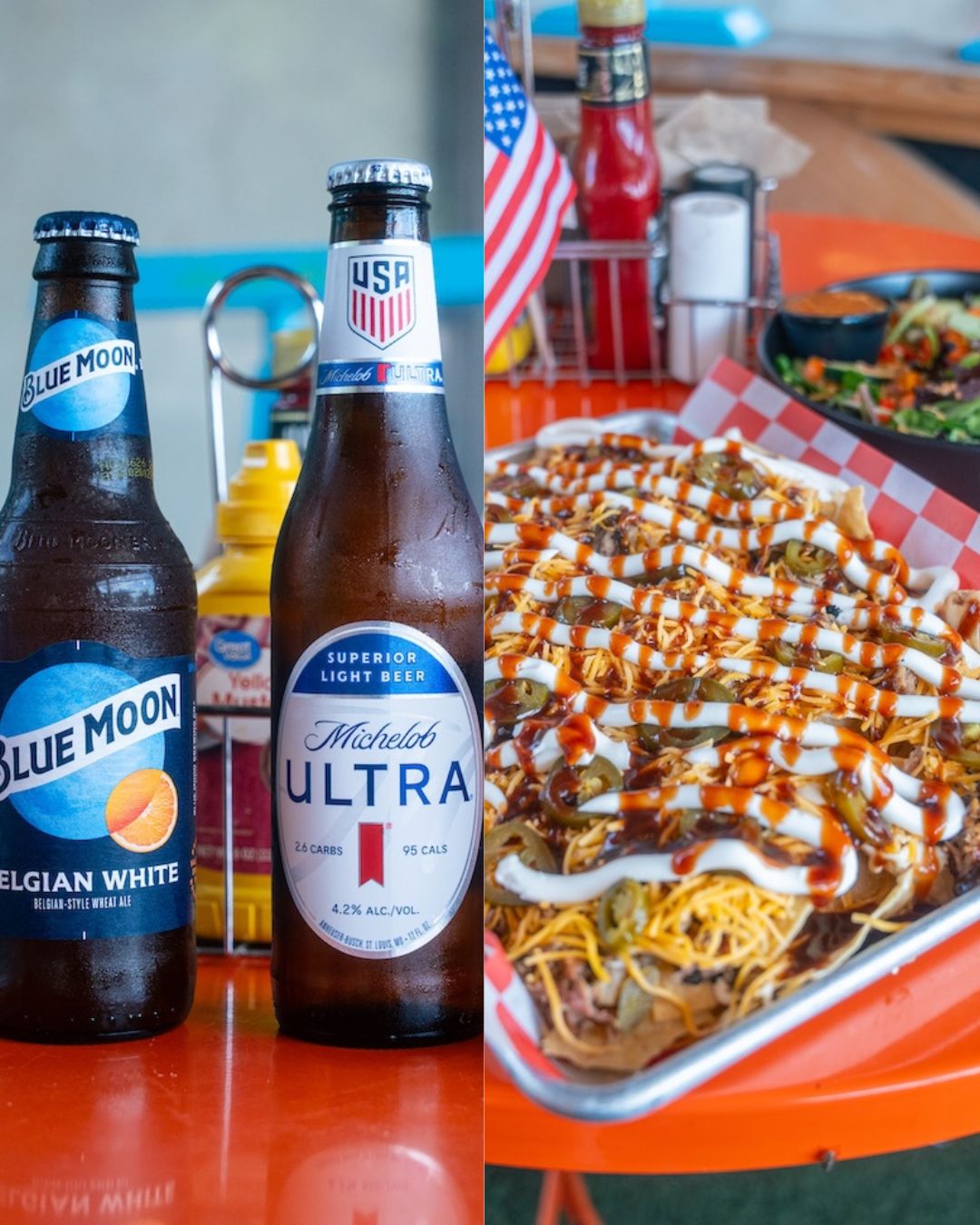 Nachos and a cold one — the weekend combo.